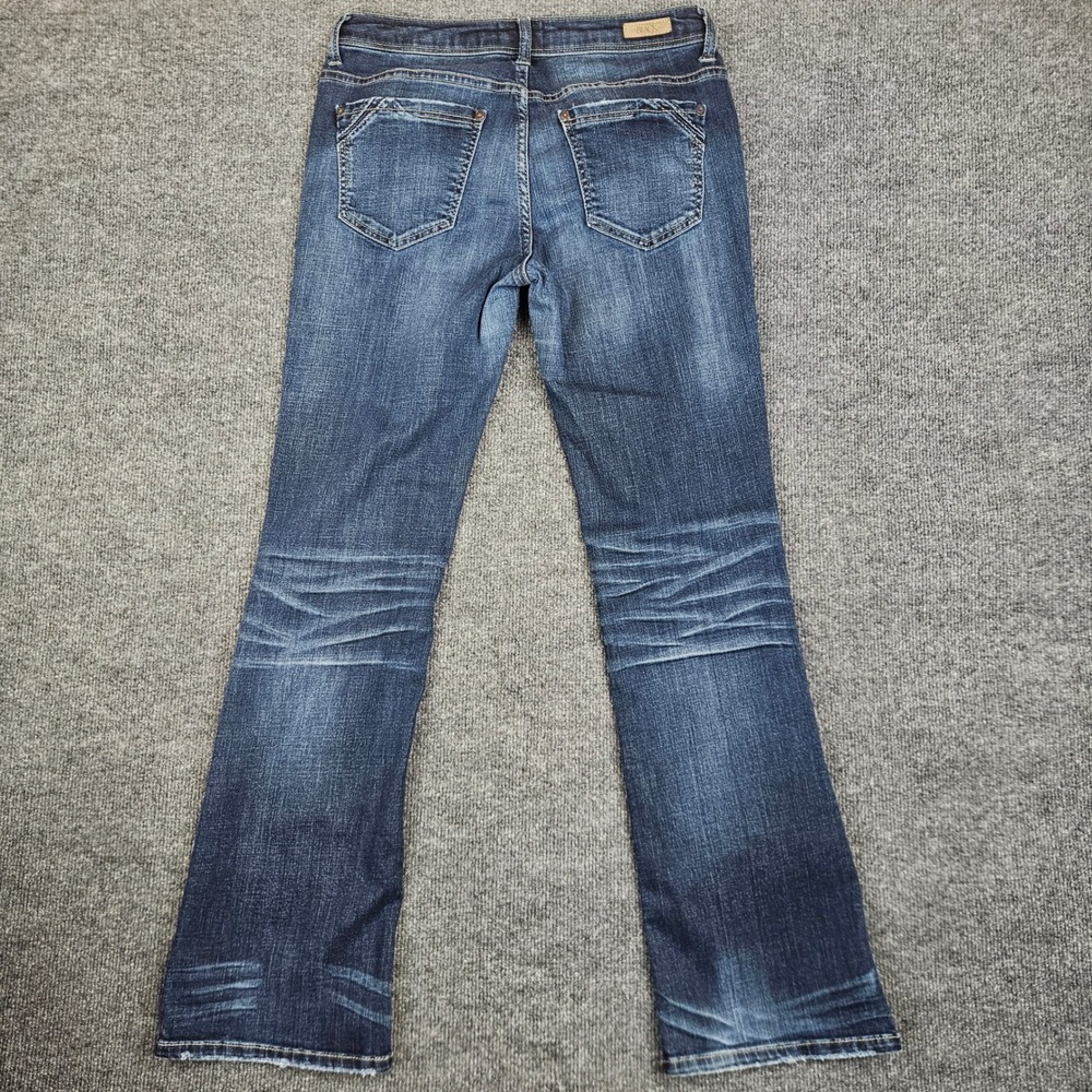 Buckle Black Fit No. 76 Bootcut Jeans Women's 27 Mid Rise Dark Wash Stretch READ - Picture 7 of 9